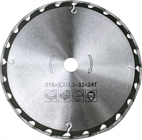 Диск пильный BELMASH 315х3,4/30х24Т [RD128A]