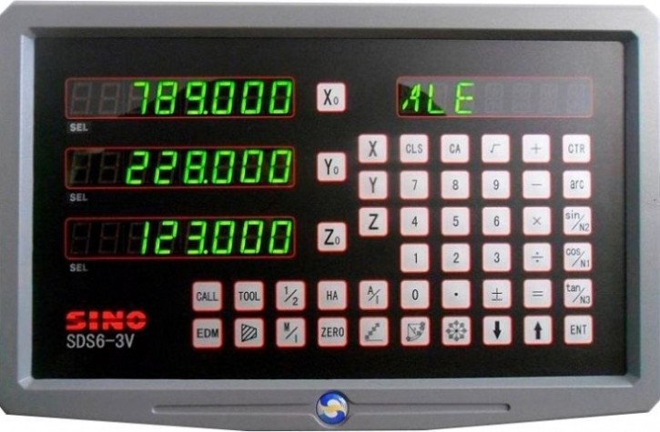 Дисплей цифровой индикации PROMA SINO SDS6-3V 3 оси, разъем db9 [45011004]