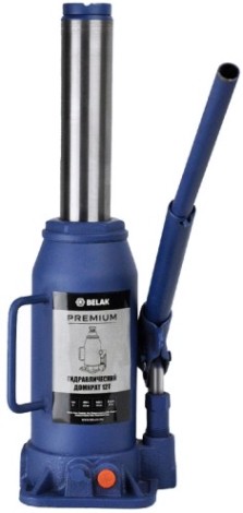Домкрат бутылочный BELAK PREMIUM гидравлический 12т BAK.30017 [BAK.30017]