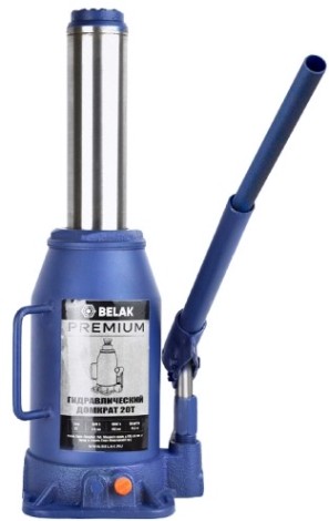 Домкрат бутылочный BELAK PREMIUM гидравлический 20т BAK.30020 [BAK.30020]
