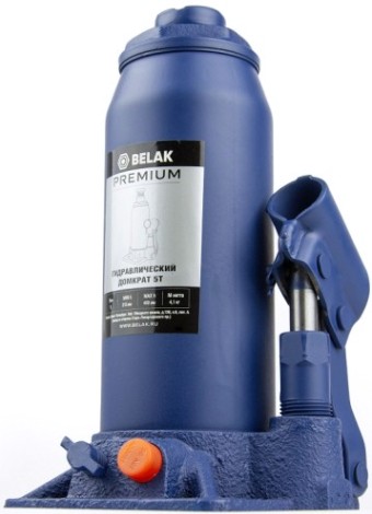 Домкрат бутылочный BELAK PREMIUM гидравлический 5т BAK.30013 [BAK.30013]