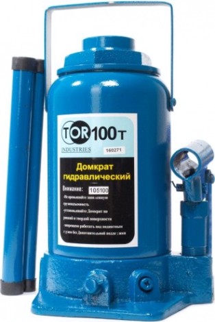 Домкрат бутылочный TOR 100 т (100 т - 350/490 мм) 105100 [105100]