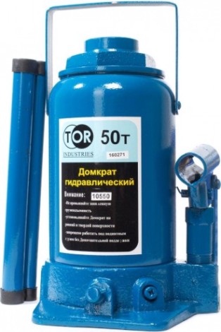 Домкрат бутылочный TOR 50 т (50 т - 250/360 мм) 10550 [10550]
