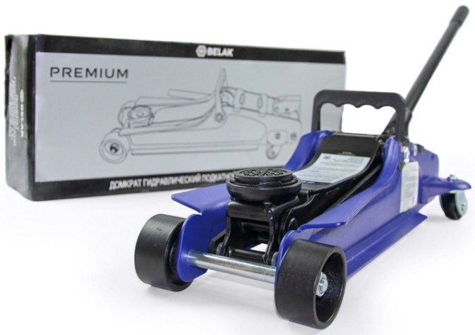 Домкрат подкатной BELAK PREMIUM низкопрофильный 2,5 т гидравлический BAK30153 [BAK.30153]