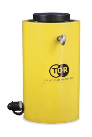 Домкрат телескопический TOR HHYG-1510D (ДТ15Г510) 15 т, 3ур [1004683]