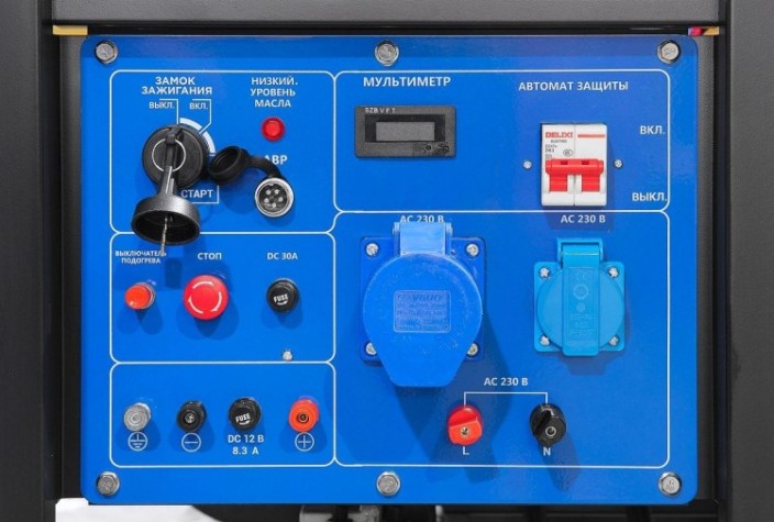 Электростанция дизельная с воздушным охлаждением ТСС SDG14000 EHA открытая [100039]