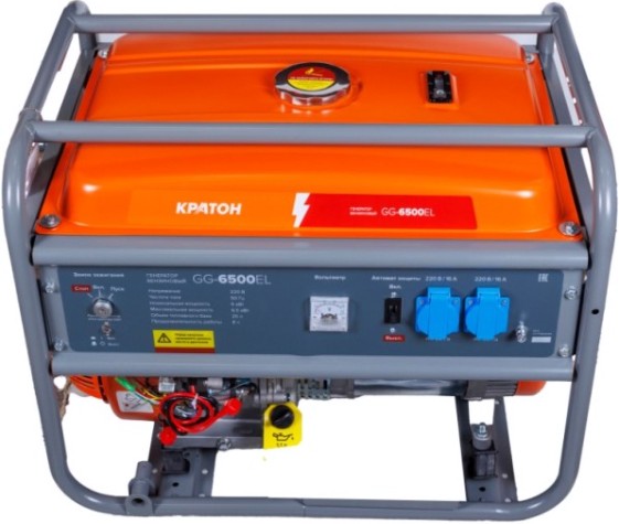 Генератор бензиновый КРАТОН GG-6500EL [3 08 01 053]