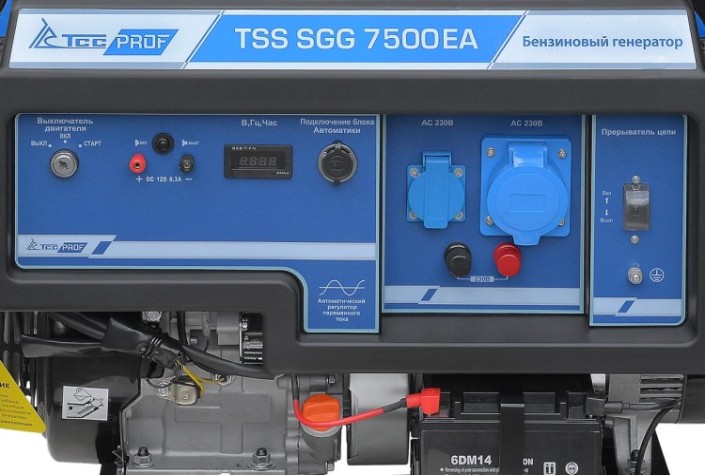 Генератор бензиновый ТСС SGG 7500 EA [021301]
