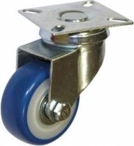 Колесная опора мебельная LONGWAY SCv 25 поворотная, PVC, D-50 мм