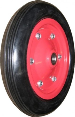 Колесо из литой резины LONGWAY SR3500 ступица 25 мм, D-355 мм [09000945]