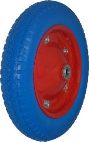 Колесо пенополиуретановое симметричная ступица LONGWAY EW 2401 D-340 мм, г/п-120 кг [ЦБ-00000037]