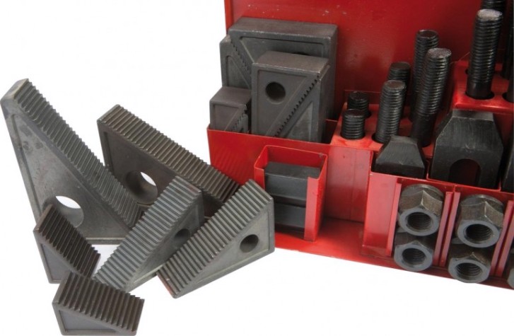 Комплект прихватов JET JE50000165 для Т-образного паза 14 мм [50000165]