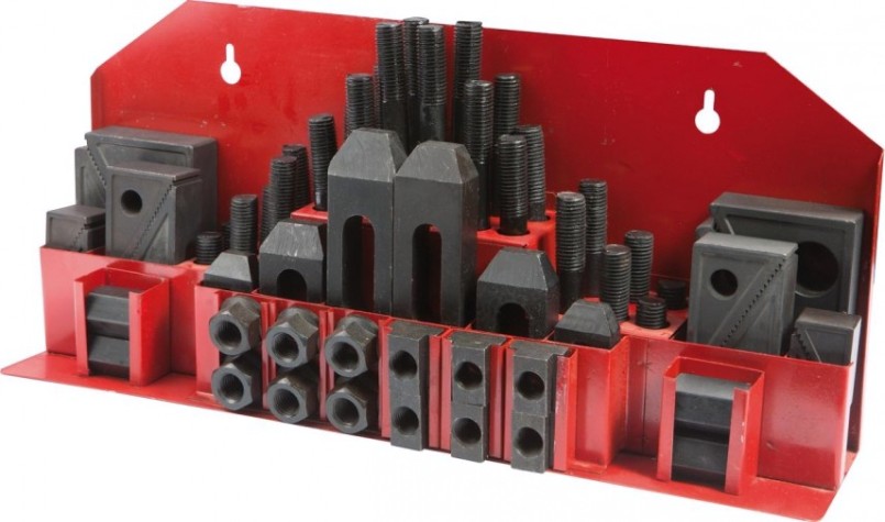 Комплект прихватов JET JE59500087 М12, для Т-образного паза 14 мм [59500087]