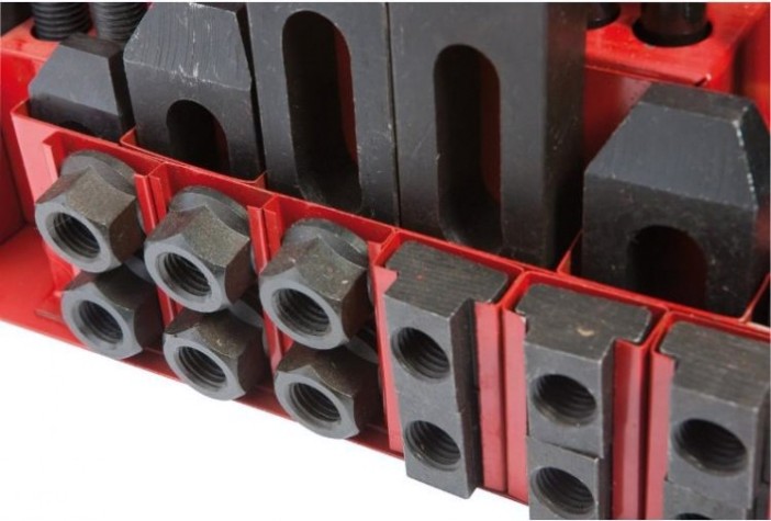 Комплект прихватов JET JE59500090 М10, для Т-образного паза 12 мм [59500090]