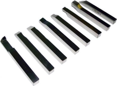 Комплект токарных резцов Visprom 0030 HSS 10х10 мм, 100 мм