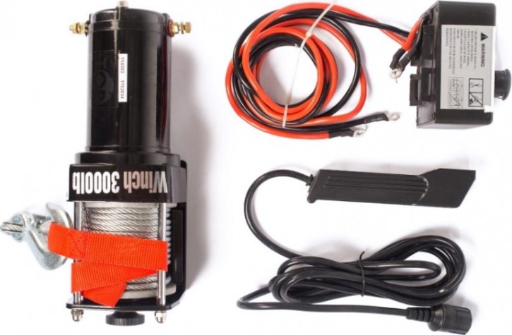 Лебедка автомобильная TOR P3000-1A (1133 кг/15 м) 12 V (114303) [114303]