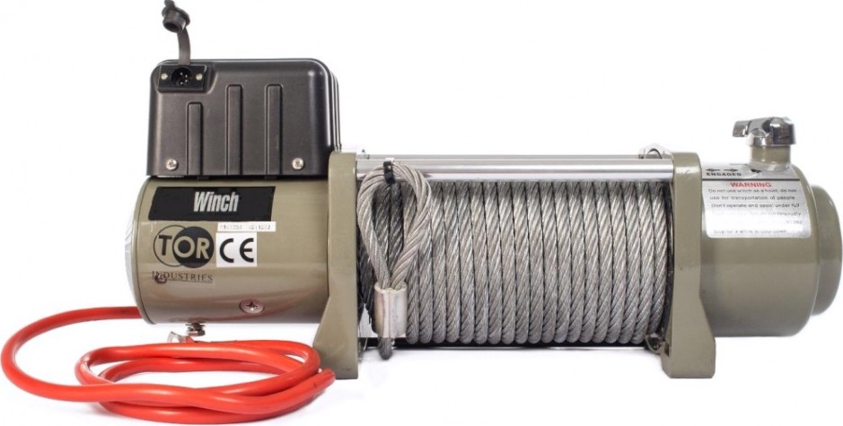 Лебедка автомобильная TOR S20000 (9072 кг/28 м) 12 V (1142004) [1142004]