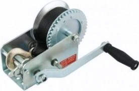 Лебедка барабанная Olymp OLW-L (1,1 т - 10,0 м, лента) OL86211 [OL86211]