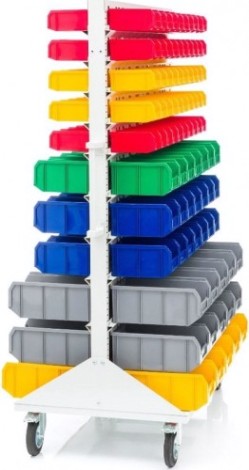 Мобильная стойка СТЕЛЛА-ТЕХНИК M2-100-42-15 700х1150х1500 мм Мобильная стойка СТЕЛЛА-ТЕХНИК M2-100-42-15 700х1150х1500 мм