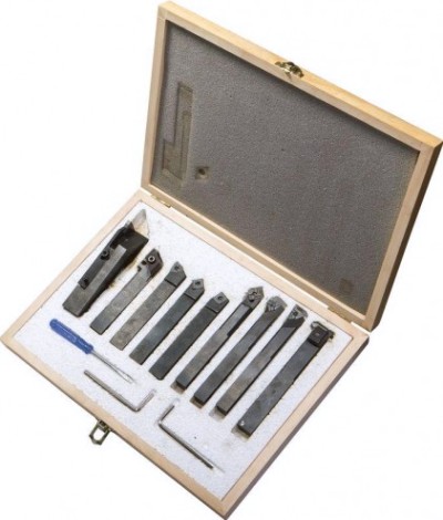 Набор резцов JET PN-121280 9 шт, 12х12 мм, Т15К6 [RN121280]