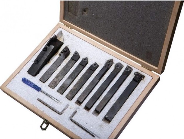 Набор резцов JET резцов с малым сечением 10 шт. [12 х 12 мм Т15К6]