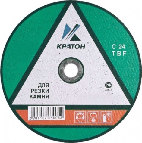Отрезной круг по камню КРАТОН C 24 TBF 400х3,2х32 мм [1 07 03 007]