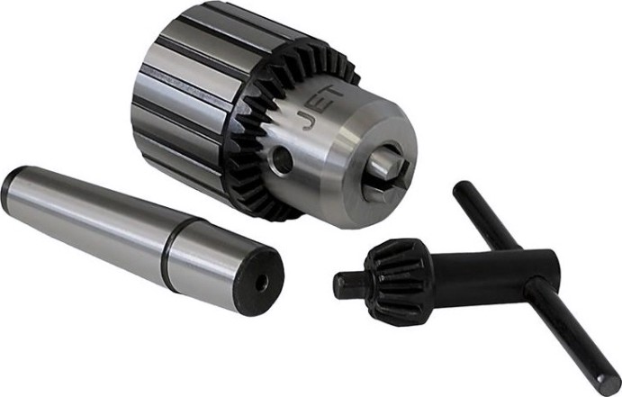 Патрон с зубчатым венцом JET JE708343K 13мм, с конусным хвостовиком МК-2 [JE708343K]