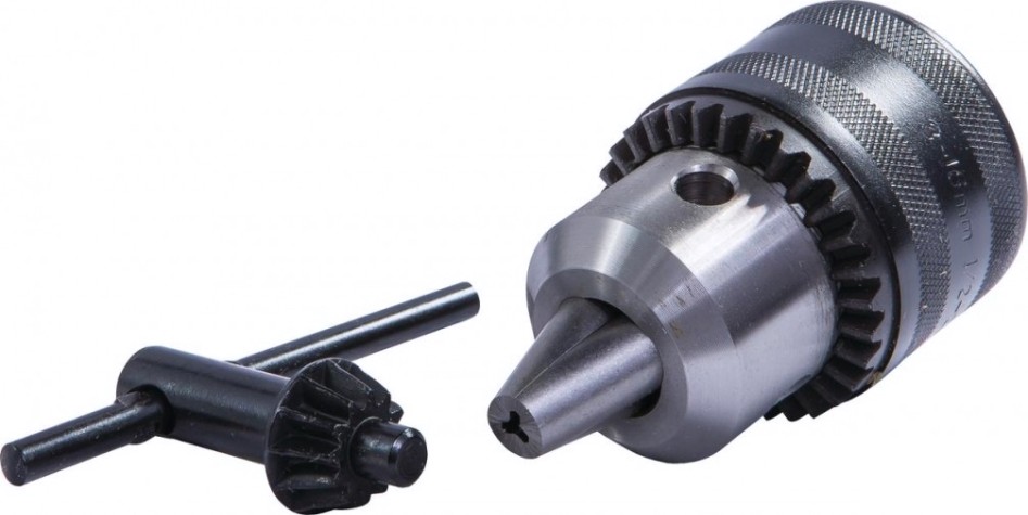 Патрон сверлильный JET JE59500078 3-16 мм/1/2"-20UNF, под ключ [59500078]