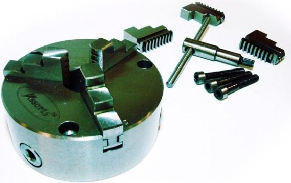 Патрон токарный Visprom 0010 3-х кулачковый, 125мм для поворотного стола HV6