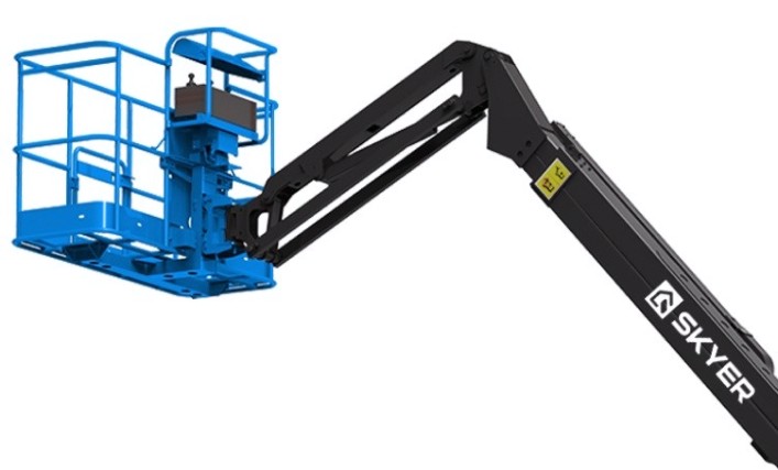 Передвижной телескопический подъемник SKYER DKP1725 самоходный коленчатый дизельный Передвижной телескопический подъемник SKYER DKP1725 самоходный коленчатый дизельный