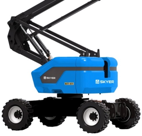 Передвижной телескопический подъемник SKYER DKP2025 самоходный коленчатый дизельный Передвижной телескопический подъемник SKYER DKP2025 самоходный коленчатый дизельный