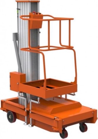 Передвижной телескопический подъемник TOR GTWY10-100 125 кг 10 м ac 220v 1-мачтовый (от сети) [1015946]