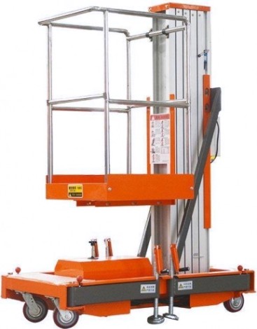 Передвижной телескопический подъемник TOR GTWY6-100 125 кг 6 м dc 1-мачтовый (автономный) [1015934]