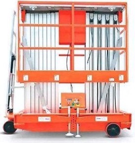 Передвижной телескопический подъемник TOR GTWY6-200S 200 кг 6 м ac 220v 2-мачтовый (от сети) [1015947]