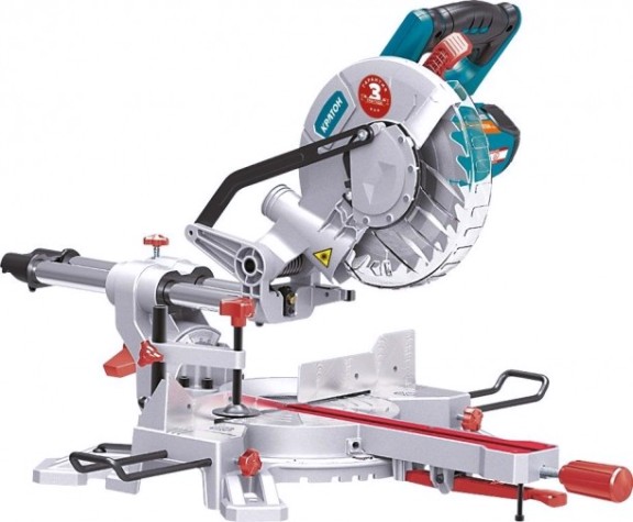 Пила торцовочная сетевая КРАТОН MS1600/210 "Зверь машина" [4 01 07 025]