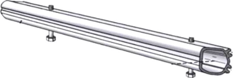 Планка фиксирующая TAPCO 10454 для станка MAX-20 2,6 м