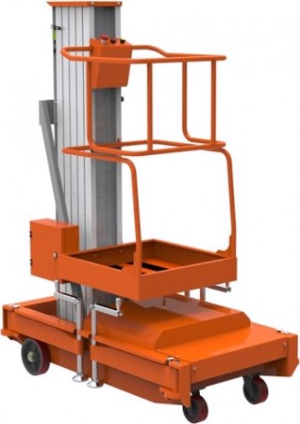 Подъемник мачтовый телескопический TOR GTWY9-100 AC (9 м/125 кг, 220В) 1015945 [1015945]