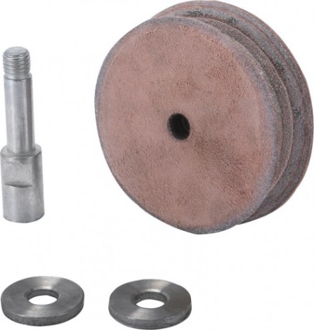 Профилированный съемный кожаный круг JET JE708028 для JSSG-10 [708028]