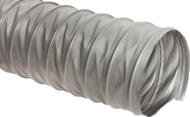 Шланг гибкий ПВХ JET WV-100-50 серый, 5 м, 100 мм.