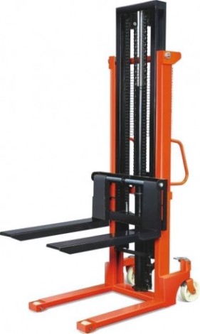 Штабелер гидравлический TOR CTY-EH 1,0Tх1.6M с раздвижными вилами 320-870 мм (1002765) [1002765]