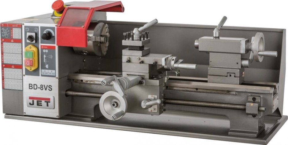 Станок токарный JET BD- 8VS с расширенной комплектацией [50000911ME]