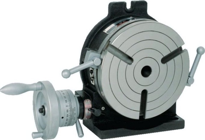 Стол поворотный с круглой планшайбой JET JE464816 200 мм/МК-3, (JMD15/JMD18/JMD45) [464816]