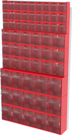 Стойка СТЕЛЛА-ТЕХНИК 402-03-03-03 (610х40х1000 мм) настенная