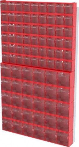 Стойка СТЕЛЛА-ТЕХНИК 402-06-05-00 (610х40х1000 мм) настенная