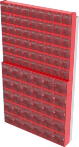 Стойка СТЕЛЛА-ТЕХНИК 402-06-05-00 (610х40х1000 мм) настенная Стойка СТЕЛЛА-ТЕХНИК 402-06-05-00 (610х40х1000 мм) настенная