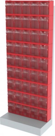 Стойка СТЕЛЛА-ТЕХНИК 403-00-00-09 (610х325х1500 мм) напольная