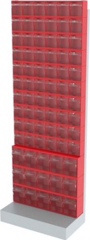 Стойка СТЕЛЛА-ТЕХНИК 404-00-10-03 (610х325х1650 мм) напольная