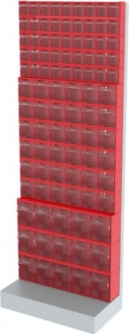 Стойка СТЕЛЛА-ТЕХНИК 404-05-06-03 (610х325х1650 мм) напольная