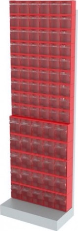 Стойка СТЕЛЛА-ТЕХНИК 405-00-09-05 (610х325х1850 мм) напольная