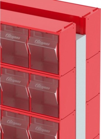 Стойка СТЕЛЛА-ТЕХНИК 406-00-00-10 (600х380х1650 мм) двусторонняя напольная